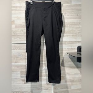 SOUND/STYLE PULL ON BLACK JEGGINGS SIZE 0X